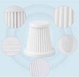 HEPA Filter voor CarMe 2-in-1 Auto Stofzuiger Pro - Geschikt voor S1 - Wasbaar & Herbruikbaar - Origineel Vervangingsonderdeel — thumbnail 4