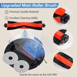 Robotstofzuiger Accessoires Kit voor Xiaomi X20 Pro/X20 Max — thumbnail 5