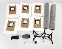 17-delige accessoireset compatibel met Eufy RoboVac E28 Omni/E25 Omni - Hoofdborstels, zijborstels, stofzakken — thumbnail 2