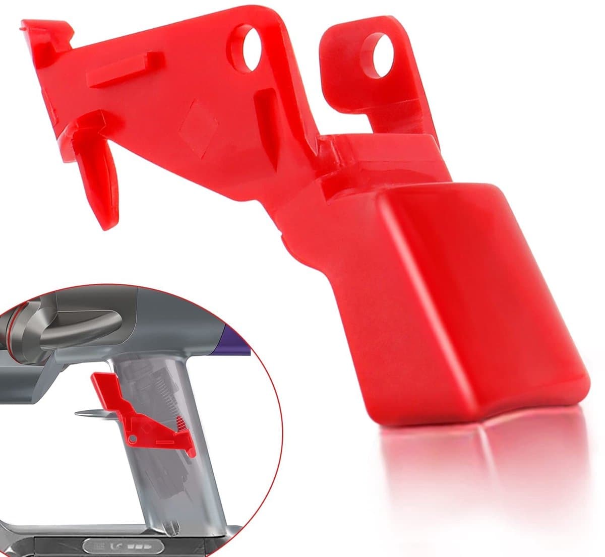 Golden crown - Versterkte Trigger Schakelaar Knop - Verbeterde Power Button - Ideaal voor Stofzuiger - Geschikt voor Dyson V11 V10 V15 - Duurzaam en B — afbeelding 1