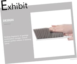 Mini Bezemset - Stoffer en blik - Bureau schoonmaken - Compact ontwerp - 295 cm - Wit — thumbnail 5