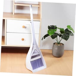 Mini Stoffer Blik - Kleine Veegset - Bureau Schoonmaken - Geïntegreerd Ontwerp - 42 cm Lengte - Diverse Kleuren — thumbnail 2