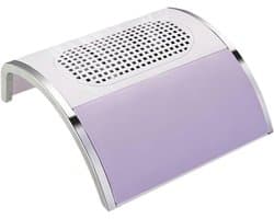 Nagel Stofafscheider - Nagelstofzuiger Machine - Nagel Verzorging - Sterke Windkracht - 2 Fans - Wit