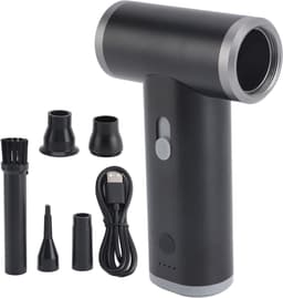 Handheld Turbine Ventilator - Draagbare Blazer - Snel Reinigen - 110.000 RPM Hoge Snelheid - Compact Lichtgewicht - Zilver — thumbnail 1