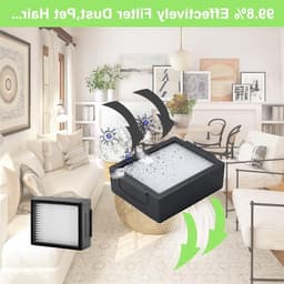 Complete set met vervangende onderdelen voor Roomba i7/i7+/i3+/i4+/i6+/i8+/j7+, 20-delig met borstels, HEPA-filters en stofzakken voor optimale reiniging — thumbnail 2