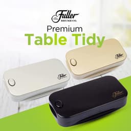 Tafelveger Kruimelreiniger - Handveger Tafel - Kruimels Verzamelen - Duurzame Constructie - 156 cm Lengte - Goud — thumbnail 5