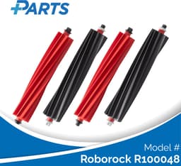 Roborock R100048 Borstels (4 Stuks, Plus.Parts® alternatief voor 8.02.0322) — thumbnail 1