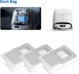 10 stuks stofzuigerzakken van 3,5 liter - compatibel met het automatische leegstation van de DJI ROMO P/A/S-serie - met ultrafijne filtratie — thumbnail 4