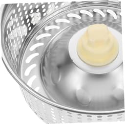 Dweil Emmer - Reinigingsmand - Efficiënt Schoonmaken - Roestvrij Staal Afvoer - 20 cm Breed - Zilver — thumbnail 3