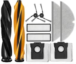10-delige accessoireset voor de Dreame D20 Pro Plus robotstofzuiger - inclusief 1 paar hoofdborstel, 2 zijborstels, 2 filters, 2 doeken, 2 stofzakken — thumbnail 1