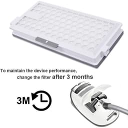 Geschikt voor Miele C3/S8340 2 Air Clean filters — thumbnail 3