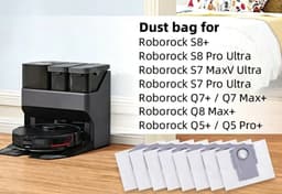 15 Stuks Stofzakken voor Roborock S8+/S8 Pro Ultra/S7 MaxV Ultra/Q7 M5+/L5+/Max+/Q8 Max+/Q5 Pro+/Q5 Max+/Q10 S5+/X5+ Stofzuiger, Reservezak, Accessoires, Stofzuigerzakken, Reserveonderdelen — thumbnail 5