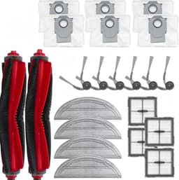 22-delige accessoirekit voor de Roborock Q10 S5/Q10 S5+ robotstofzuiger - inclusief 2 hoofdborstels, 4 dweilpads, 6 zijborstels, 4 HEPA-filters, 6 stofzakken — thumbnail 1