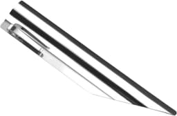 Roestvrijstalen kruimelveger - Tafelreiniger - Snel opruimen - Veiligheidsclip - 14x85cm - Zilver — thumbnail 1