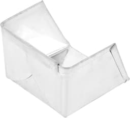 Mini Stoffer - Kleine Vuilblik - Bureau Opruimen - Stevig IJzeren Materiaal - 7 x 7 x 5 cm - Zilver — thumbnail 1