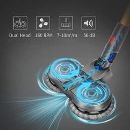Lexium Dweil - elektrische dweil - electrische dweil - elektrische dweil vloerreiniger - dweilrobot - elektrische mop — thumbnail 2