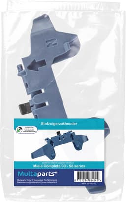 Multaparts® stofzuigerzakhouder geschikt voor Miele stofzuigers | O.a. geschikt voor Miele Complete C3, Miele S8 en meer (lees productinformatie) | Afmetingen: 205 x 40 x 80 mm | Alternatief voor 7793096 — thumbnail 3