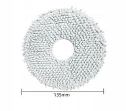 2 x Mop pad houder tray + 2 x mop dweildoek compatibel met Dreame / L20 / X30 / X40 / Ultra L10s ULTRA PRO HEAT - twee stuks - Hoogwaardige vervanging — thumbnail 4