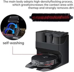PromoHome Reinigingsborstel Geschik voor Roborock reinigingsborstel - S7 MaxV Ultra / S7 Pro Ultra/S8 Pro Ultra/G10s Roborock S7 — thumbnail 5