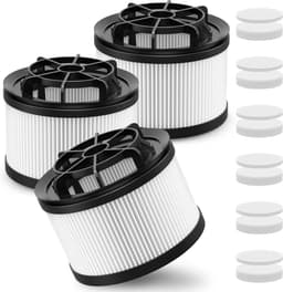 3-delige Filterset + 6 Voor/Achtermotorfilters - Geschikt voor Levoit LVAC 200 Draadloze Stofzuigers (LSV-V201F-WUS) — thumbnail 1