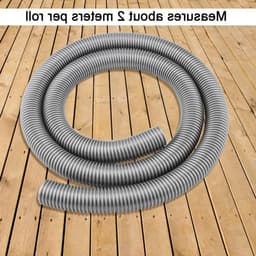 Flexibele stofzuigerslang met universele aansluiting - 32 mm binnendiameter - Duurzaam en hittebestendig - Voor huishoudelijk gebruik — thumbnail 1