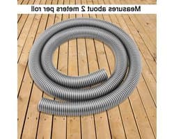 Flexibele stofzuigerslang met universele aansluiting - 32 mm binnendiameter - Duurzaam en hittebestendig - Voor huishoudelijk gebruik