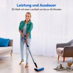MEDION Vloerreiniger H11 (elektrische dweil & vloerreiniger, snoerloze reiniging, aparte schoon- & vuilwatertank, tot 45 min autonomie, gemotoriseerde borstel voor harde vloeren, MD100102) — thumbnail 3