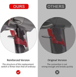 Vervangende schakelaars Geschikt voor Dyson V15, V11 en V10 — thumbnail 2