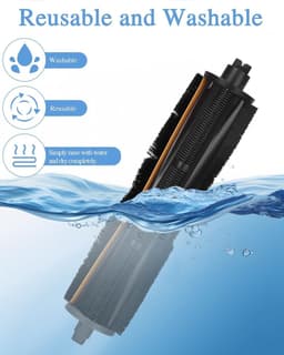 Vervangende hoofdborstel L40 Ultra TriCut voor Dreame X40 Ultra/X30 Ultra/L10s Pro Ultra/L10s Ultra/L20 Ultra - Anti-haarroller -| Diepe reiniging voor dierenhaar tapijt en harde vloeren — thumbnail 2