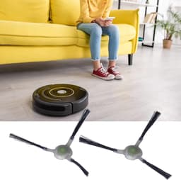 Zijborstel vervanging voor robotstofzuiger, geschikt voor Lefant M210 M210S M210B M213 - Stofzuiger accessoire met lange levensduur — thumbnail 2