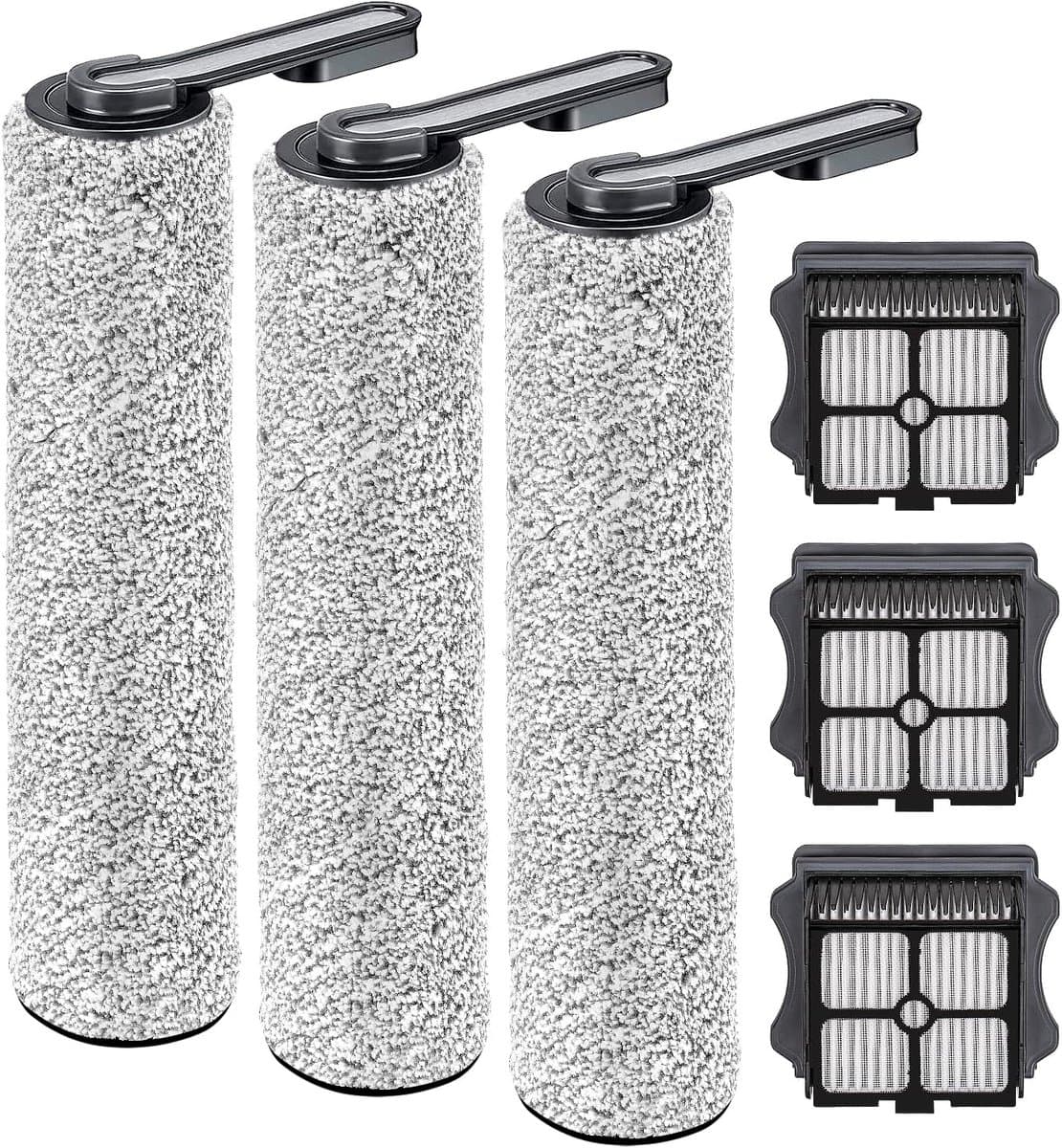 6-delige accessoire rolborstelfilter Geschikt voor Tineco Floor One S5/Pro/iFloor 5 vloerschrobbers — afbeelding 1
