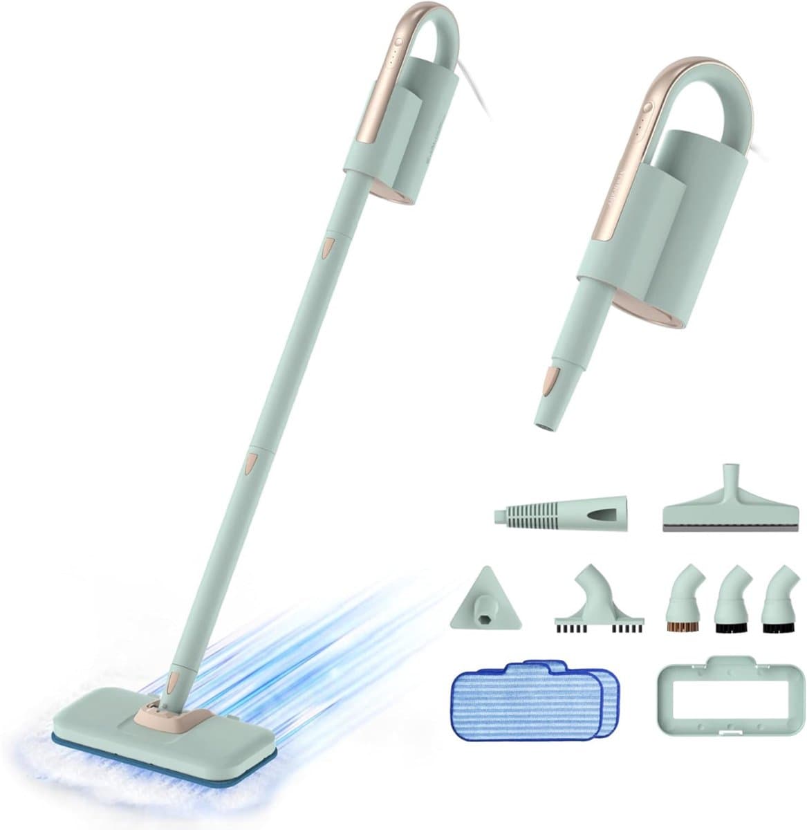 DYNA® Stoomreiniger vloer - Stoomreiniger - Stoomreinigers - Groen - 110cm x 30cm x 14 cm — afbeelding 1