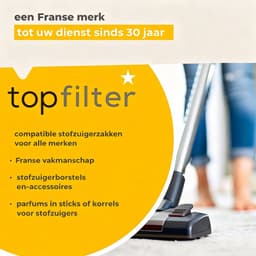 Platte zuigmond voor plinten compatibel met veel TopFilter stofzuigers — thumbnail 4