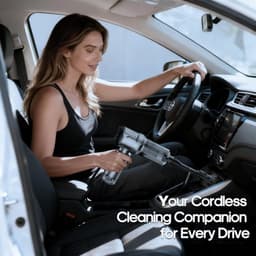 Draadloze Mini Handstofzuiger USB-C Oplaadbaar voor Auto Kantoor en Thuis — thumbnail 5