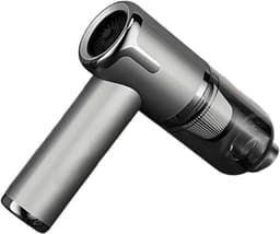 Draagbare Stofzuiger - Kruimelzuiger Auto - Snel Schoonmaken - 4-in-1 Multifunctioneel - 0.5L Capaciteit - Grijs — thumbnail 1