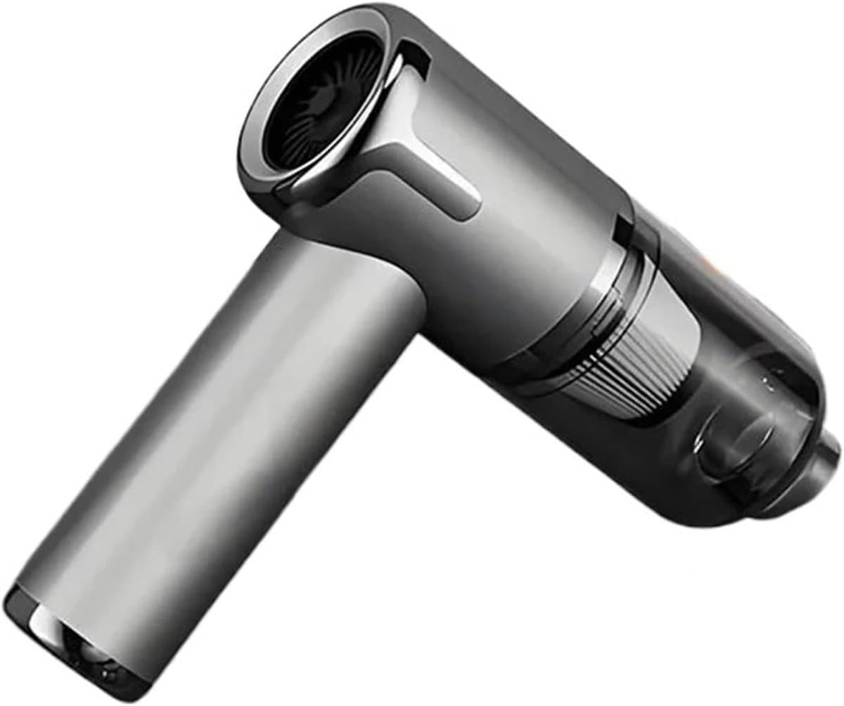 Draagbare Stofzuiger - Kruimelzuiger Auto - Snel Schoonmaken - 4-in-1 Multifunctioneel - 0.5L Capaciteit - Grijs — afbeelding 1