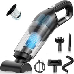 Draadloze Handstofzuiger 10000 Pa - Multifunctioneel nat & droog, Lichtgewicht voor auto, Met 3 HEPA-filters en oplaadbare batterij — thumbnail 1