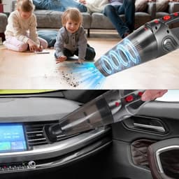 Lexium Kruimeldief snoerloos – Kruimeldief met steel – Nat&Droog – Handstofzuiger – Extreme zuigkracht – Kruimeldief snoerloos – Kruimelzuiger – Jouw ultieme schoonmaakpartner – Kruimelzuiger – Autostofzuiger – Handstofzuiger - Draadloos — thumbnail 2