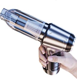 Auto stofzuiger - Mini stofzuiger - Extra Filter - Compressor - Kleine stofzuiger - 95000Pa - Kruimelzuiger snoerloos - Handstofzuiger - Krachtige Reiniger - Auto accessoires - Draadloos - Sterke Zuigkracht - Kruimeldief — thumbnail 1
