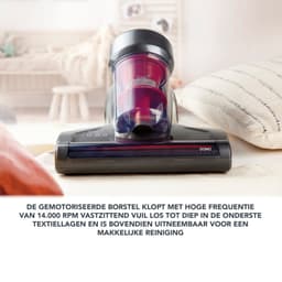 DOMO DO234S Power Brush Mattress Dust & Mite Killer - Matras- en meubelreiniger - UV-reiniging - 700W — thumbnail 3