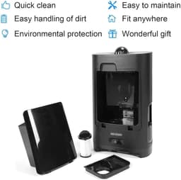 Haarstofzuiger Salons - Automatische Stofzuiger - Snel Opruimen - Touchless Bediening - 2.7L Capaciteit - Zwart — thumbnail 5