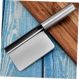 Kruimelveger Set - Broodschraper Keuken - Tafel Schoonmaken - Roestvrij Staal - 3 Stuks - Zilver — thumbnail 2