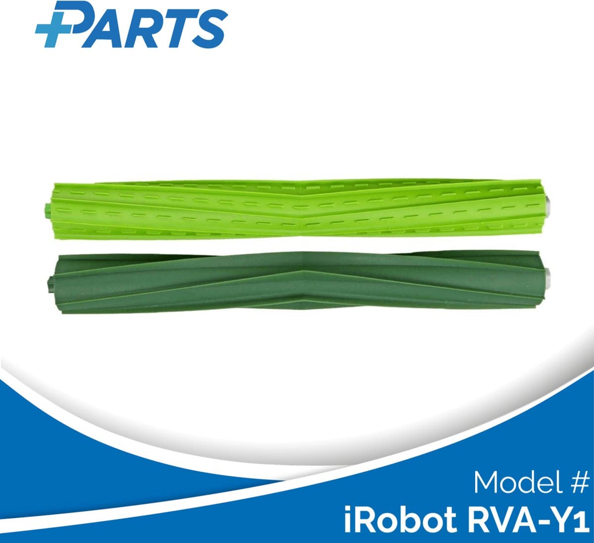 iRobot RVA-Y1 Borstels (2 Stuks, Plus.Parts® alternatief voor 4655987 ) — afbeelding 1
