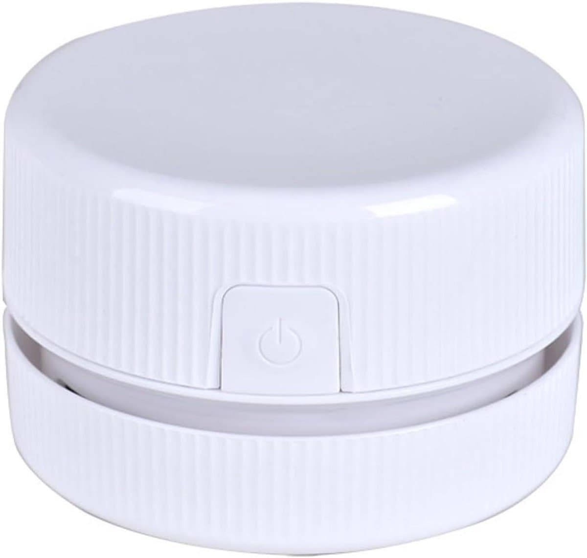 Mini Desktop Stofzuiger - Handheld Cleaner - Bureau Opruimen - Stil Ontwerp - Compact Formaat - Wit — afbeelding 1