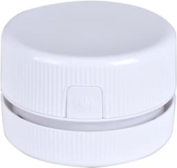Mini Desktop Stofzuiger - Handheld Cleaner - Bureau Opruimen - Stil Ontwerp - Compact Formaat - Wit — thumbnail 1