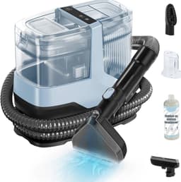 RUX® Vlekkenreiniger - Vlekkenreinigers - Tapijtreiniger Machine - Vlekkenreiniger Bank - Zwart - 40cm x 30cm x 35cm — thumbnail 1