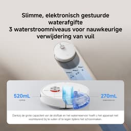 Xiaomi S40 Robotstofzuiger & Mop – 15.000 Pa Zuigkracht – Automatisch Dweilen – Slimme Navigatie — thumbnail 4