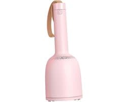 Draagbare Stofzuiger - Handmodel Reiniger - Snelle Schoonmaak - Oplaadbaar Draadloos - 165 Gram - Roze