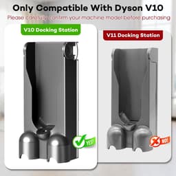 aladdien - Oplaadbare Muur Docking Station - Stofzuiger Accessoires - Ruimtebesparend - Geschikt voor Dyson V10 SV12 - Hoogwaardige Kwaliteit — thumbnail 2