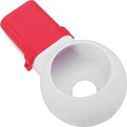 Boor Stofvanger - Stofopvangkom - Stofvrij Boren - Snelle Ontgrendeling - 20 cm Pakket - Wit Rood — thumbnail 2